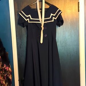 Bettie Page sailor Dress